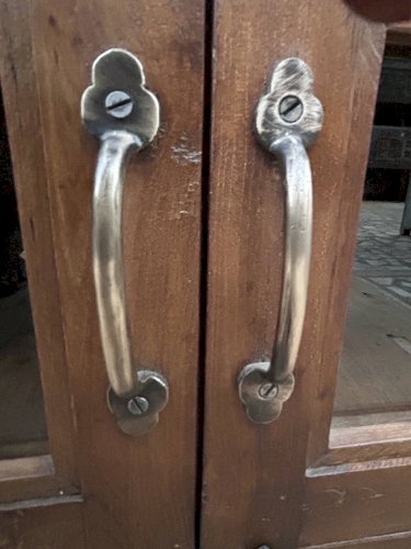 Buffet bas- meuble TV en teck birman