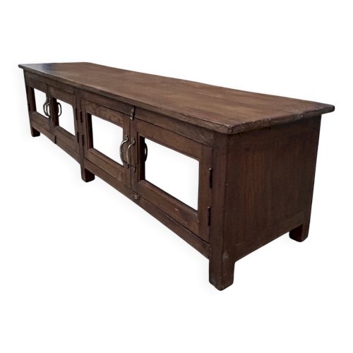 Buffet bas- meuble TV en teck birman