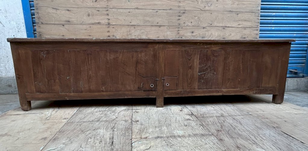 Buffet bas- meuble TV en teck birman