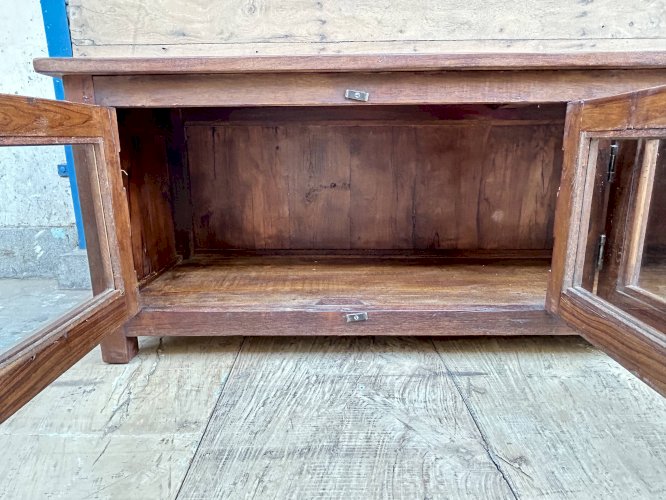 Buffet bas- meuble TV en teck birman