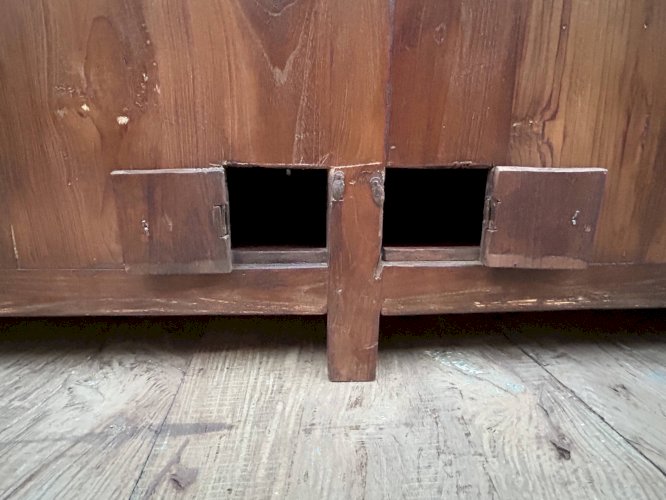 Buffet bas- meuble TV en teck birman