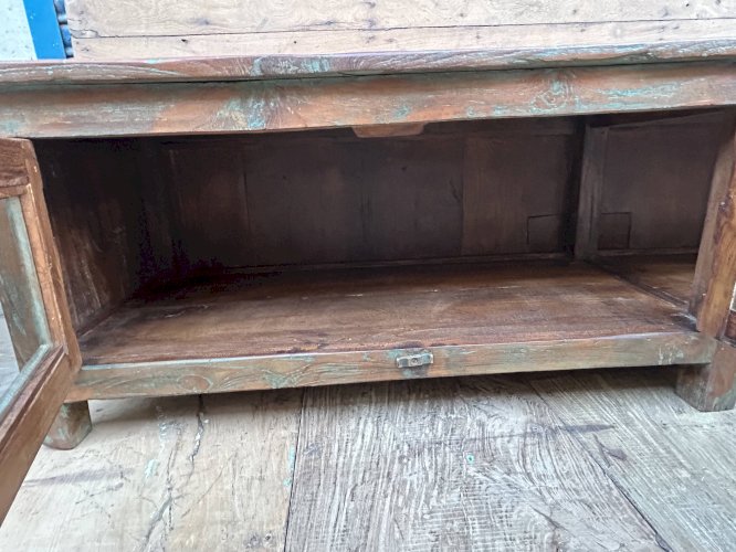 Buffet bas- meuble TV en teck birman