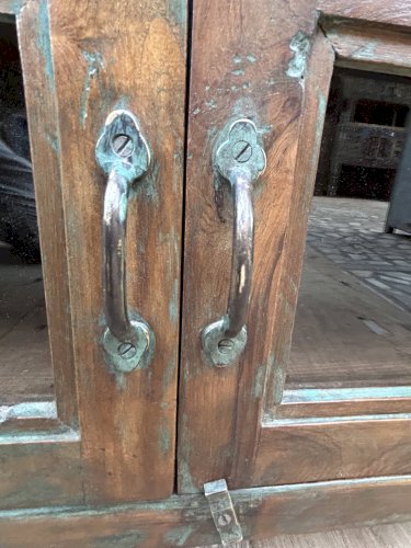 Buffet bas- meuble TV en teck birman