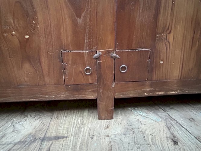 Buffet bas- meuble TV en teck birman