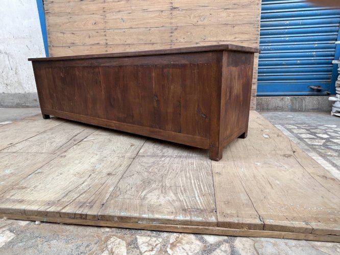 Buffet bas- meuble TV en teck birman