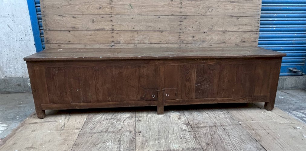 Buffet bas- meuble TV en teck birman