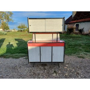 Buffet de Cuisine en Formica des Années 50