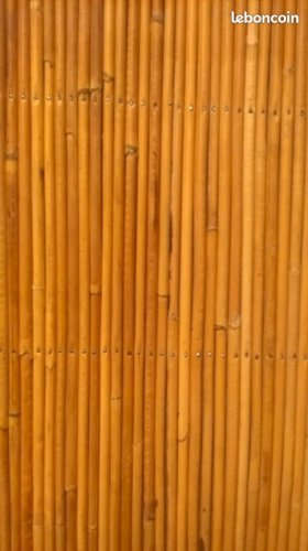 Buffet deux portes en rotin style audoux minet