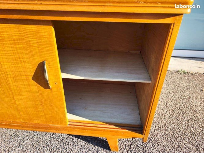 Buffet vintage bois formica