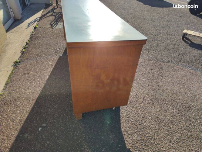 Buffet vintage bois formica