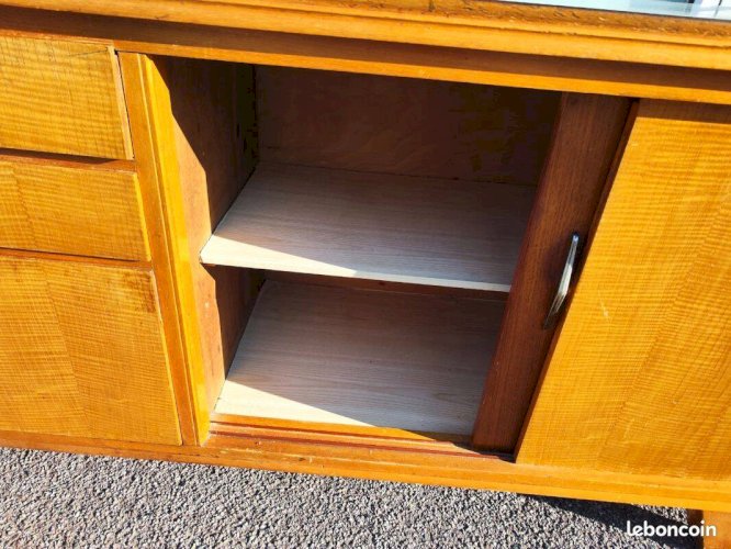 Buffet vintage bois formica