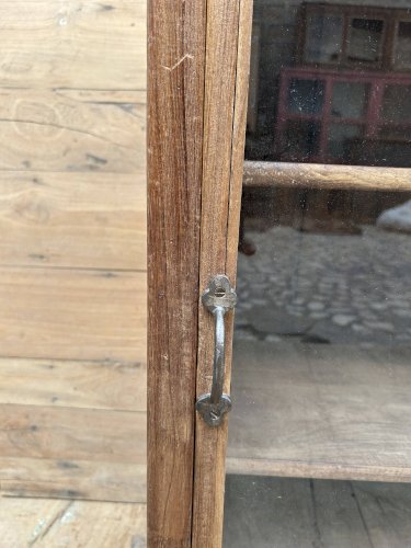 buffet vitré en teck birman