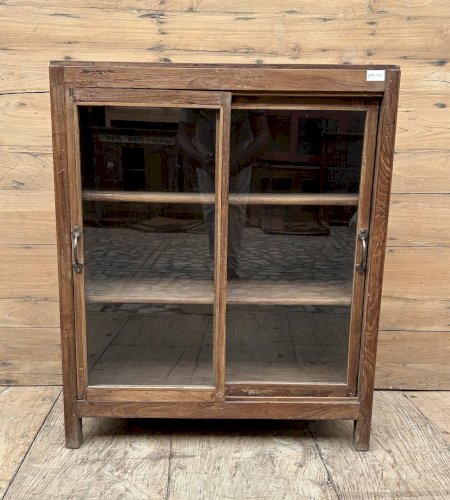 buffet vitré en teck birman