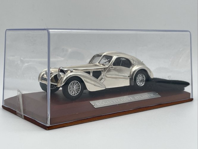 Bugatti Coupé Atlantic chrome 1/43