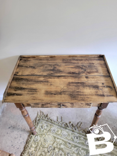 Bureau ancien, console en bois