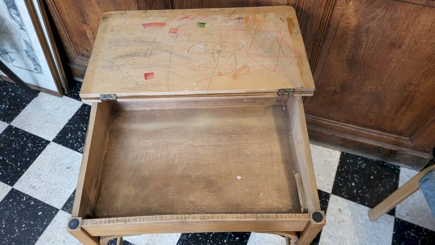 Bureau baumann enfant 1950-60s