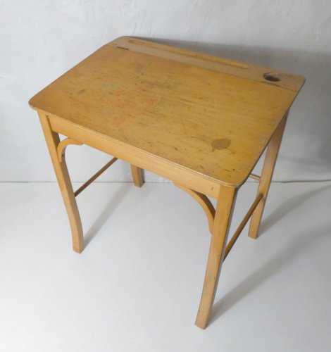 bureau + chaise BAUMANN Vintage pour enfant