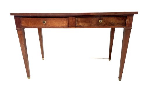 Bureau de style Louis XVI en acajou et placage XX siècle