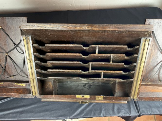 Bureau de voyage – courrier – écritoire XIXEME signé SEGURE LEVER