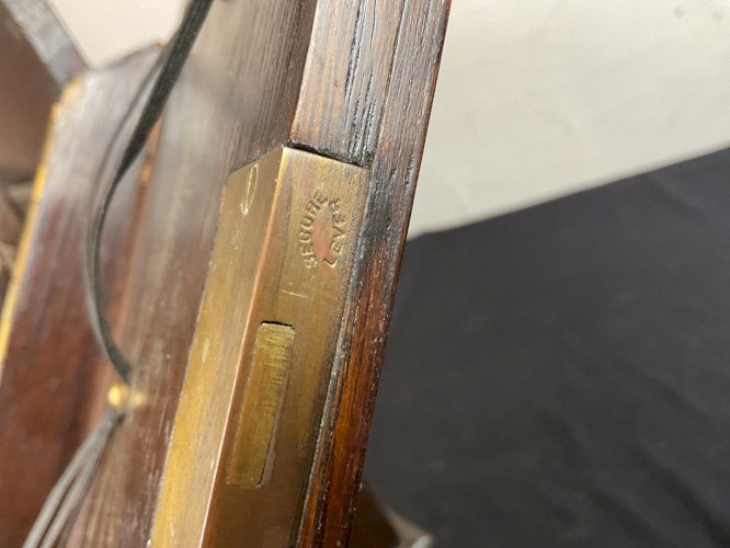 Bureau de voyage – courrier – écritoire XIXEME signé SEGURE LEVER