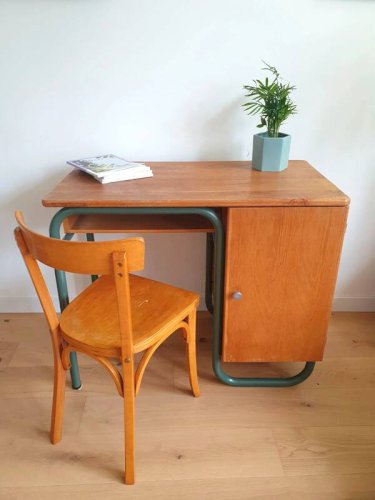 Bureau dinternat vintage