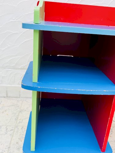 Bureau et tabouret denfant Multicolore