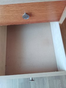 vintage desk with compass legs