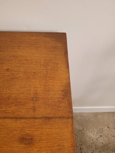 Bureau vintage pieds compas