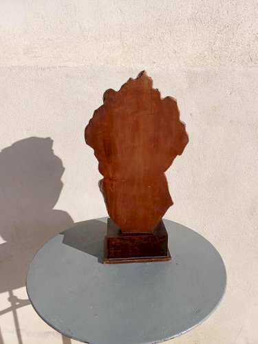  Buste de Beethoven – Bois sculpté – Signé Bordet 