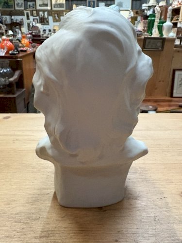 Buste de Chopin en Biscuit signé Nannini – 20 cm