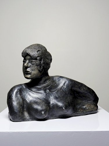 Buste de femme céramique XXe artisanat dart à identifier