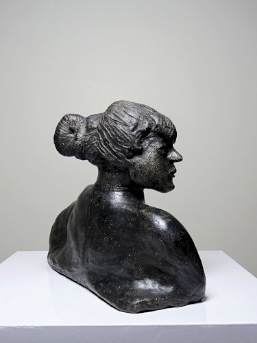 Buste de femme céramique XXe artisanat dart à identifier