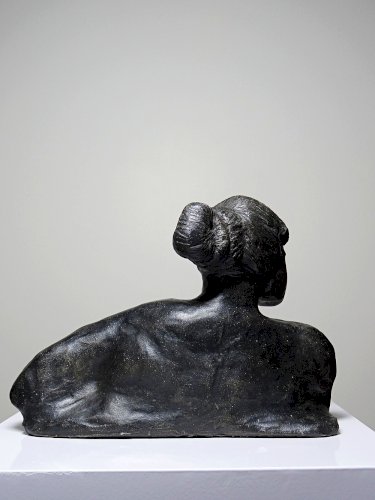 Buste de femme céramique XXe artisanat dart à identifier