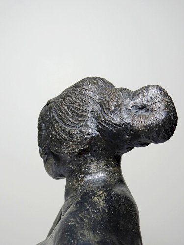 Buste de femme céramique XXe artisanat dart à identifier