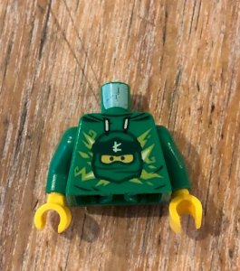 Lego figure bust