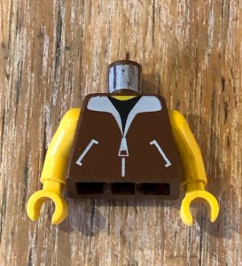 Lego figure bust