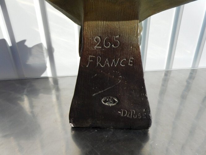 BUSTE EN PLATRE FEMME HOLLANDAISE N°3