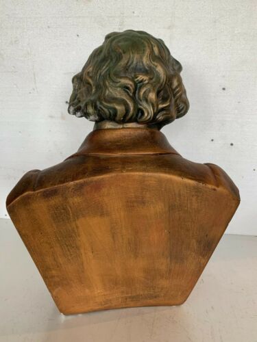 Buste Beethoven En Plâtre (H20cm) - Neuf, Sans Marque