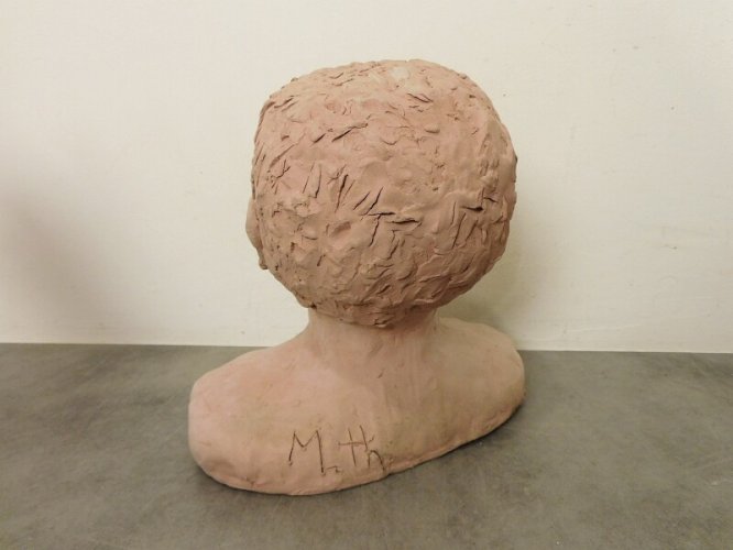 BUSTE EN TERRE CUITE D'ENFANT MTH MARIE MELLA N° 5