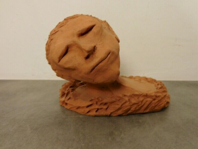 BUSTE EN TERRE CUITE MTH MARIE MELLA N° 7