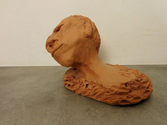BUSTE EN TERRE CUITE MTH MARIE MELLA N° 7