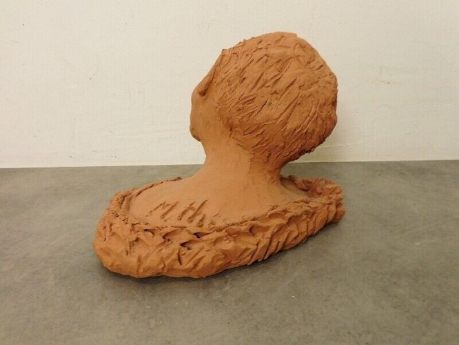 BUSTE EN TERRE CUITE MTH MARIE MELLA N° 7
