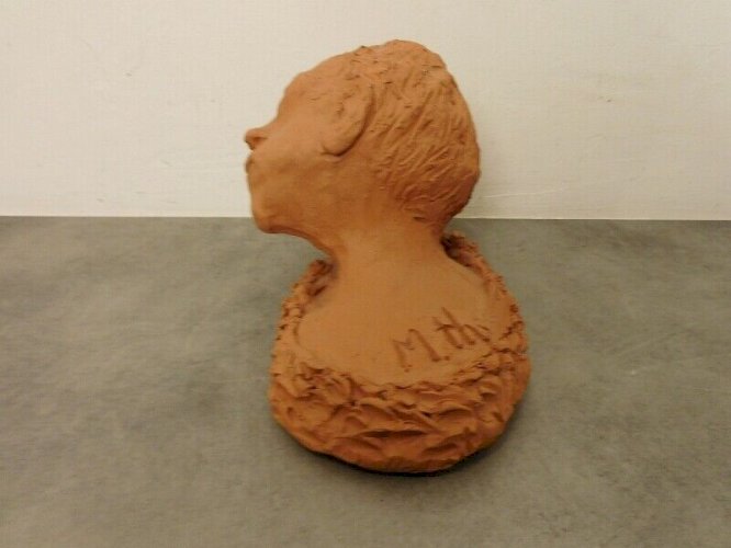 BUSTE EN TERRE CUITE MTH MARIE MELLA N° 7