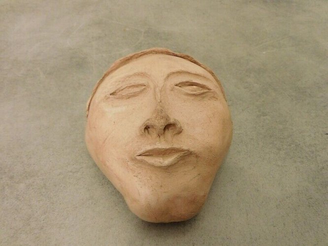 BUSTE EN TERRE CUITE MTH MARIE MELLA N° 9
