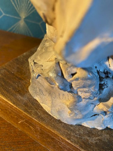 Buste en terre cuite XIXème. Etude d'un visage d'enfant attribué à Carpeaux.