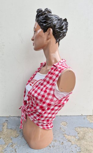 Buste mannequin de magasin vintage 