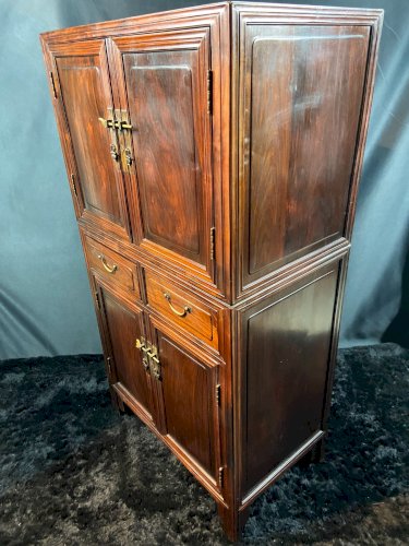 Cabinet de mariage Chine 1930 en hongmu massif Chinese Wedding Cabinet