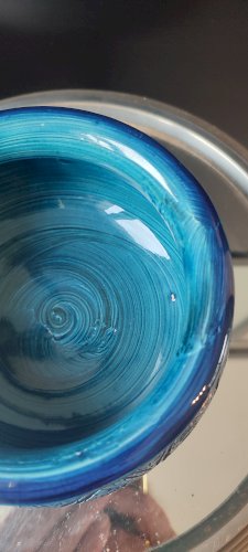 Cache-pot céramique Rimini Blu , Aldo Londi , Bitossi