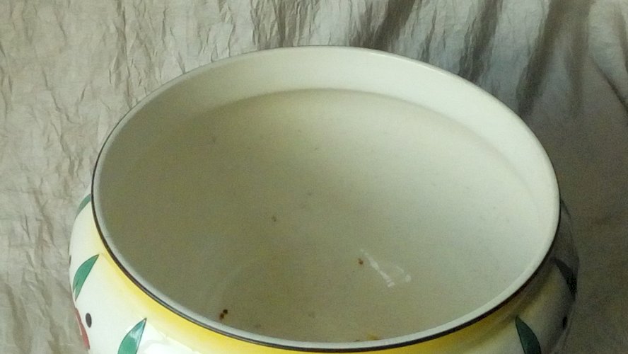 CACHE POT EN FAIENCE FIVES LILLE GUSTAVE DE BRUYN EPOQUE ART DECO**