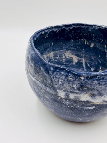 Cache pot en grès Artisanal